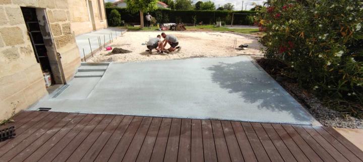 Création de terrasse Libourne